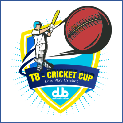 Logo of T8 Cricket League 2025